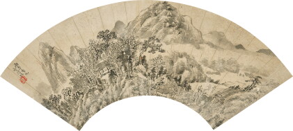 Catalog image of Zhang Yu 張敔 | Mountain Village 山居圖