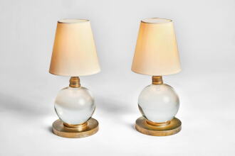 View 1 of Lot 312: Pair of Table Lamps