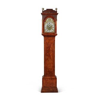 View 1 of Lot 18: A George I Walnut Longcase Clock, Daniel Quare, London, No. 156, Circa 1715