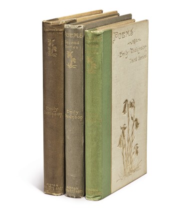  Poems. First, Second, and Third Series. Boston: Roberts Brothers, 1890, 1891, and 1896