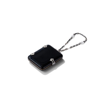 View 1 of Lot 425: Nécessaire du soir émail, onyx et diamants 