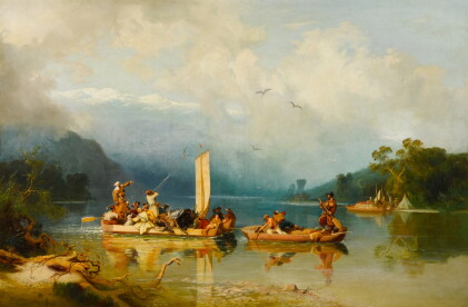 Catalog image of A Hunting Party in the Caucasus