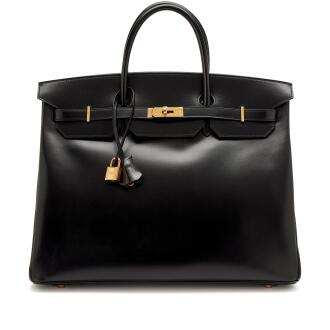 View 1 of Lot 34: Black Box Birkin 40 Gold Hardware, 2012