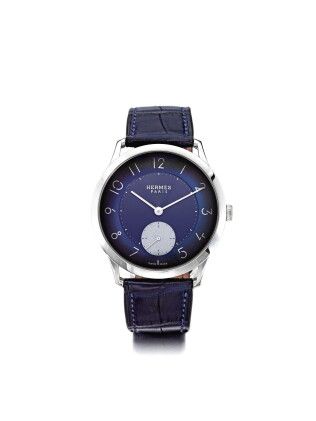 Catalog image of hermès | reference ca2.810a slim d'hermès for hodinkee a limited edition stainl…
