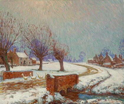 Catalog image of william samuel horton | a country road in england