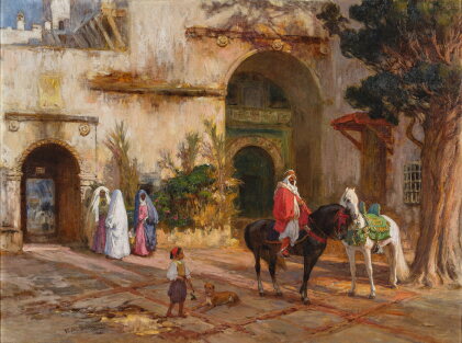 Catalog image of In the Courtyard