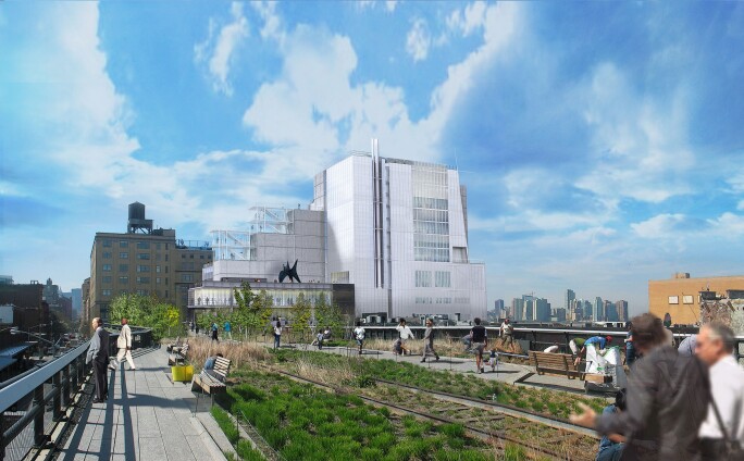 Exterior View, Whitney Museum of American Art