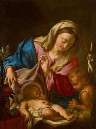 Catalog image of The Virgin and Child with the Infant Saint John the Baptist