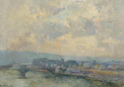 Catalog image of albert lebourg | la seine et le faubourg saint-sever à rouen, depuis le domicil…