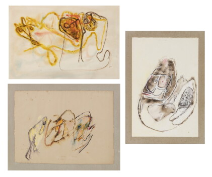 Catalog image of henri michaux | sans titre [3 oeuvres]