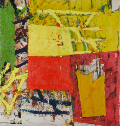 Catalog image of Untitled (Yellow- Red Composition)