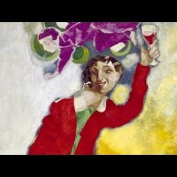 Marc Chagall's 'Double Portrait with Wine Glass', A Revolutionary Wedding Portrait