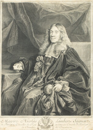 Catalog image of Portraits of Lambert de Thorigny, and his wife, née Marie de L’Aubespine, after…