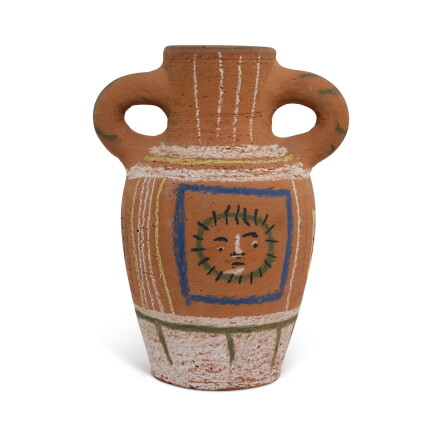 Catalog image of Vase au décor pastel (A. R. 190)
