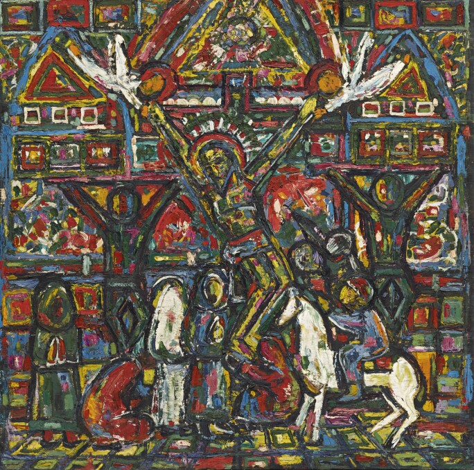 Francis Newton Souza S Complex Vision Of Catholicism In India