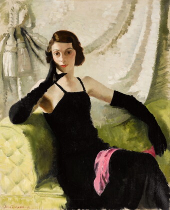 Catalog image of doris zinkeisen | portrait of mrs sanders watney