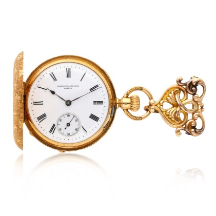Catalog image of A yellow gold hunting cased watch, Circa 1890