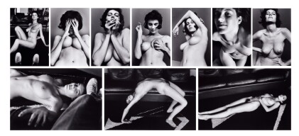 Catalog image of helmut newton | the arielle portfolio i-x, montecarlo, 1982