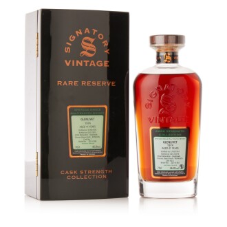 View 1 of Lot 6138: Glenlivet Signatory Vintage 41 Year Old Cask #1 46.8 abv 1974 (1 BT70)