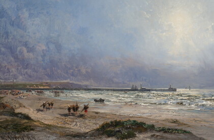 Catalog image of Fisherman on the Normandy Coast