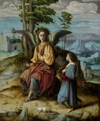 Catalog image of tobias and the angel |《托比亞斯與天使》