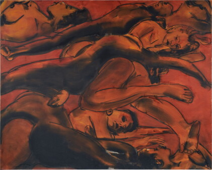 Catalog image of luciano castelli | rostbild schrottplatz, 1988