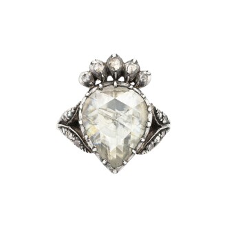View 1 of Lot 15: Bague diamant