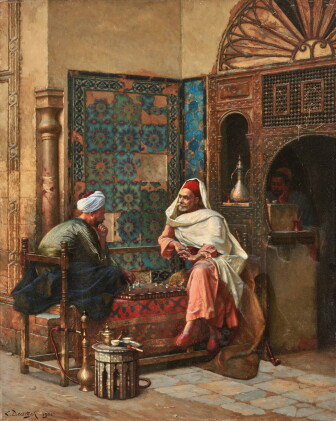 Catalog image of ludwig deutsch | the chess players