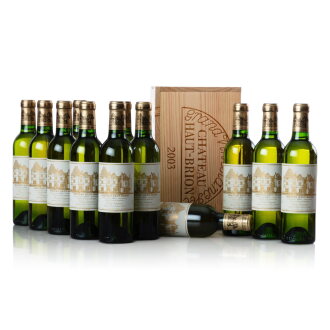 View 1 of Lot 492: Château Haut Brion Blanc 2003  (12 HFBT)