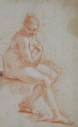 Catalog image of A seated female nude