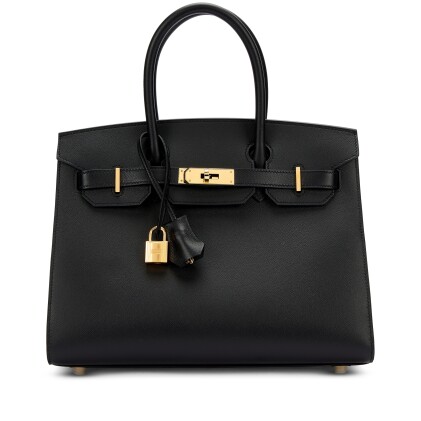 View 1 of Lot 947: Black Madame Birkin 30 Sellier Gold Hardware, 2020