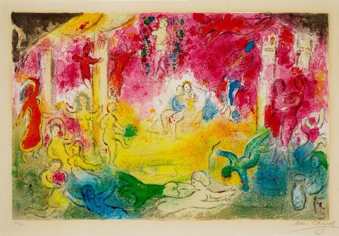 Marc Chagall S Colourful Reverie
