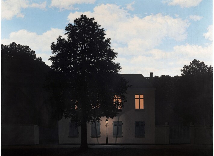 René Magritte’s L’empire des lumières, 1961