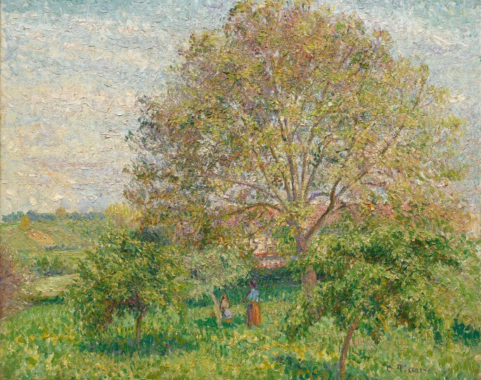 10067 Pissarro, Le Grand Noyer au printemps, Eragny.jpg