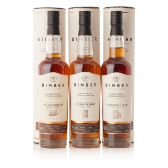 View 1 of Lot 6220: Bimber Small Batch Release Mixed Lot(3 BT70)