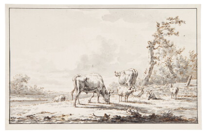 Catalog image of Animals grazing