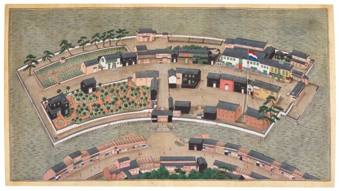 出島出入絵師 川原慶賀の眼 日本美術 Sotheby S