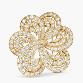 View 1 of Lot 1688: Diamond Brooch | 梵克雅寶 | 鑽石 胸針
