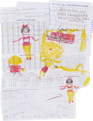 Catalog image of Yellow Girls, Diary Page