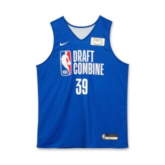 View 1 of Lot 25: Isaiah Evans 2026 NBA Draft Combine Worn Jersey