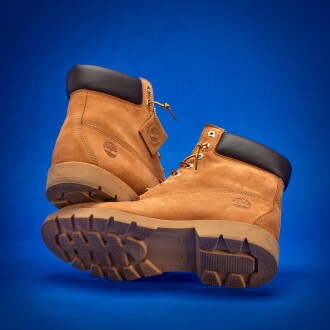 View 1 of Lot 52: Stephen Curry 2025-2026 Tunnel Worn Timberland 6 Inch Boot 