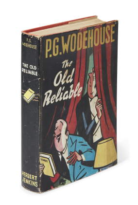 Catalog image of wodehouse, collection of 15 volumes, 1951-73, including the old reliable, barmy…