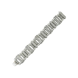 View 1 of Lot 3: Bracelet diamants 