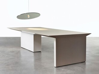 View 1 of Lot 158: Unique "Once in a Blue Moon" Table