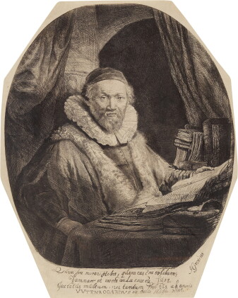 Catalog image of Jan Uytenbogaert, Preacher of the Remonstrants (B., Holl. 279; New Holl. 153.; …
