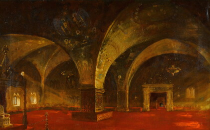 Catalog image of Set Design for Boris Godunov