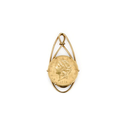 Catalog image of pince à billets or, boucheron, vers 1950 | gold money clip, boucheron, 1950s