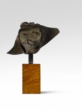 View 1 of Lot 135: Masque d'arlequin souriant (2ème version)