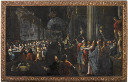 Catalog image of alessandro maganza | belshazzar’s feast