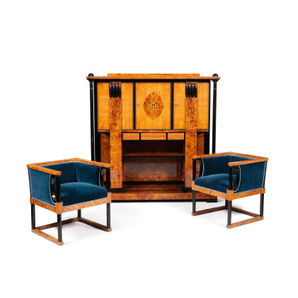 Catalog image of Music room furniture, circa 1900